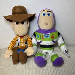 Cowboy Woody & Buzz Lightyear 🚀Toy Story plushes