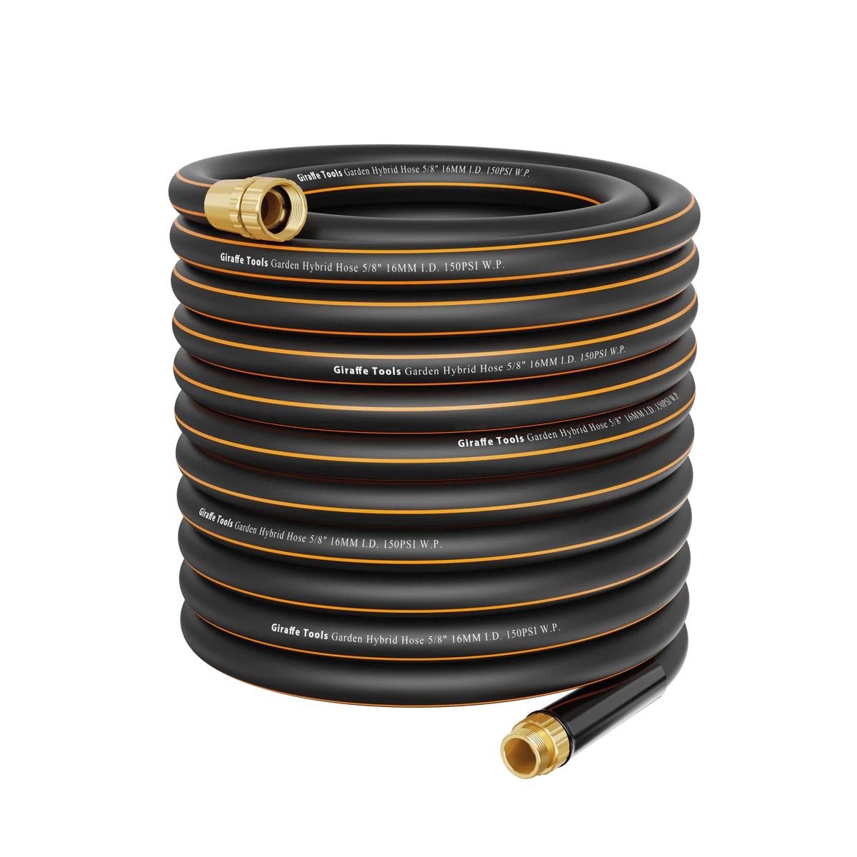 100 FT Lightweight Kink-Resistant Garden Water Hose - Giraffe Tools