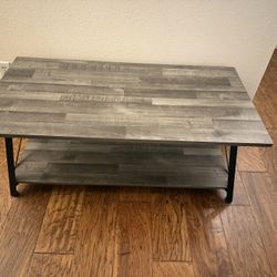 Gray Coffee Table 