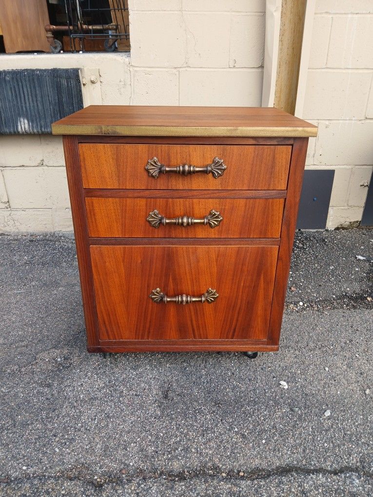 Mid Century Nightstand