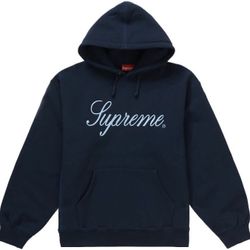 Supreme Hoodie Raised Script 