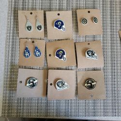 Sport Pins And Earrings