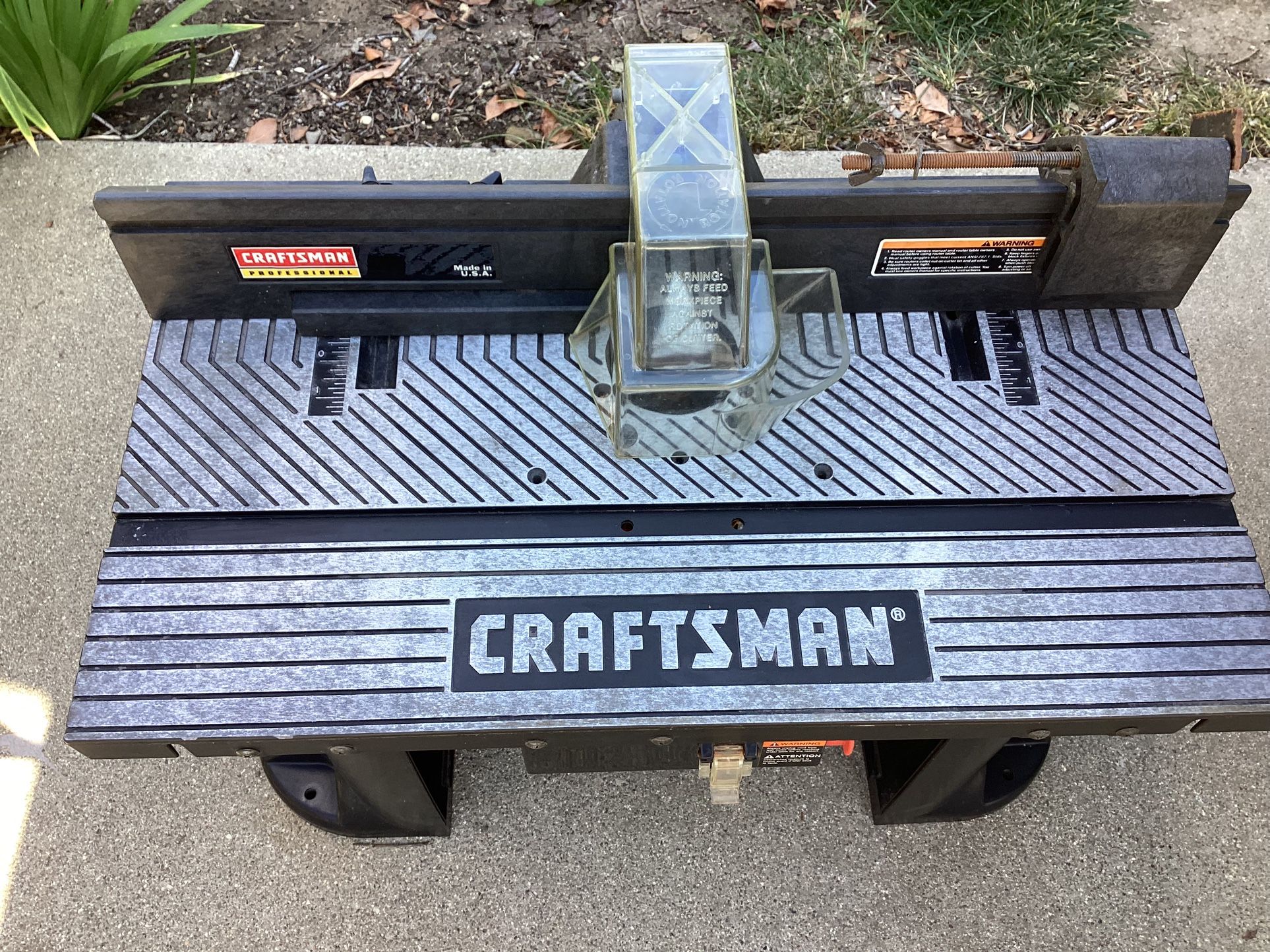 Craftsman Router Table