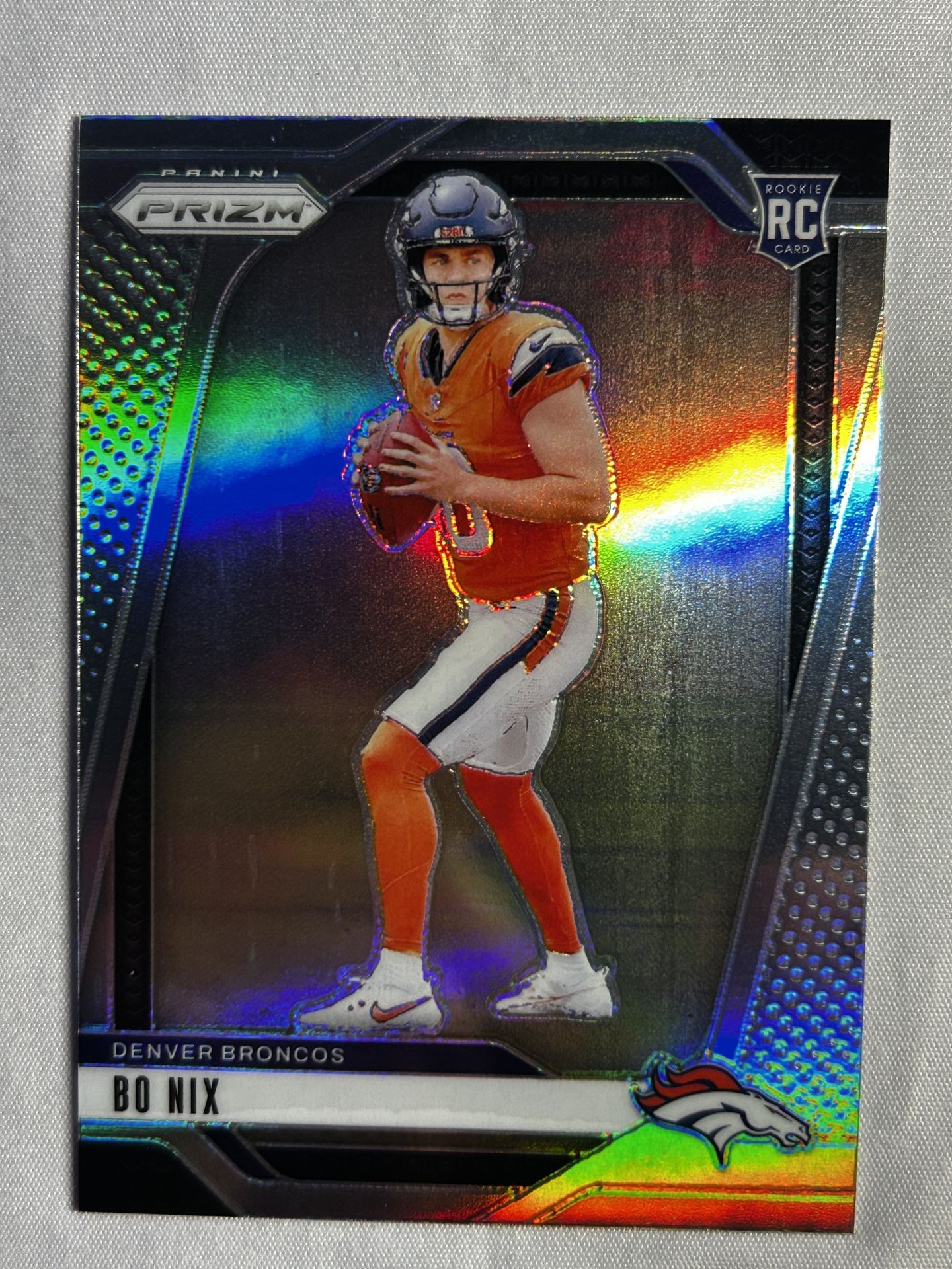 2024 Prizm Bo Nix Silver RC