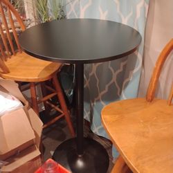 Pub Table 2oak Swivel Stools$65 Firm Price Fcfs Local Pickup 