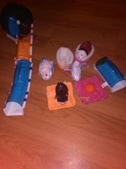 Ratoncitos con su tunel