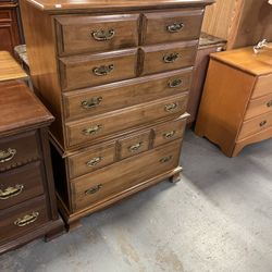 Vintage Wood Dresser (in store)