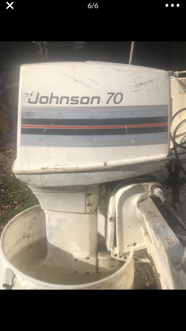 Johnson 70 hp outboard boat motor for Sale in Kent, WA OfferUp