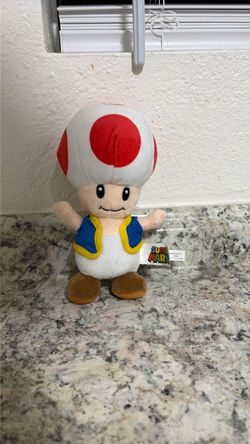 Super Mario Toad Plush Toy