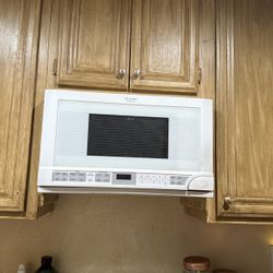 Custom Made Microwave.  Brand Is (Sharp Carousel). 