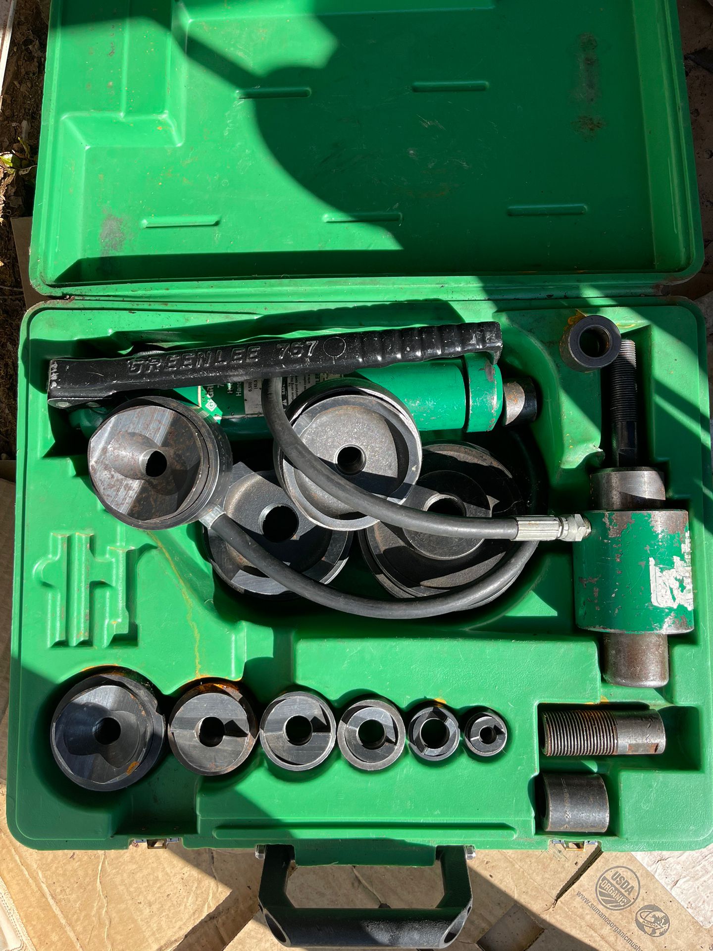 Greenlee 767 Hydraulic Hand Pump