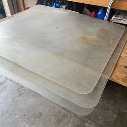 Office chair floor protectors