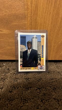 1991-92 Upper Deck Draft Pick Dikembe Mutombo