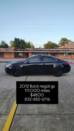 2012 Buick regal gs