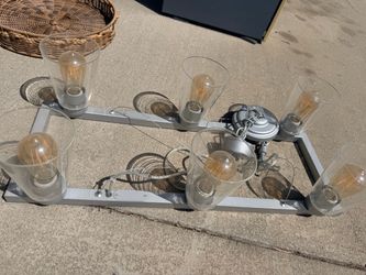Brushed Nickel Chandelier