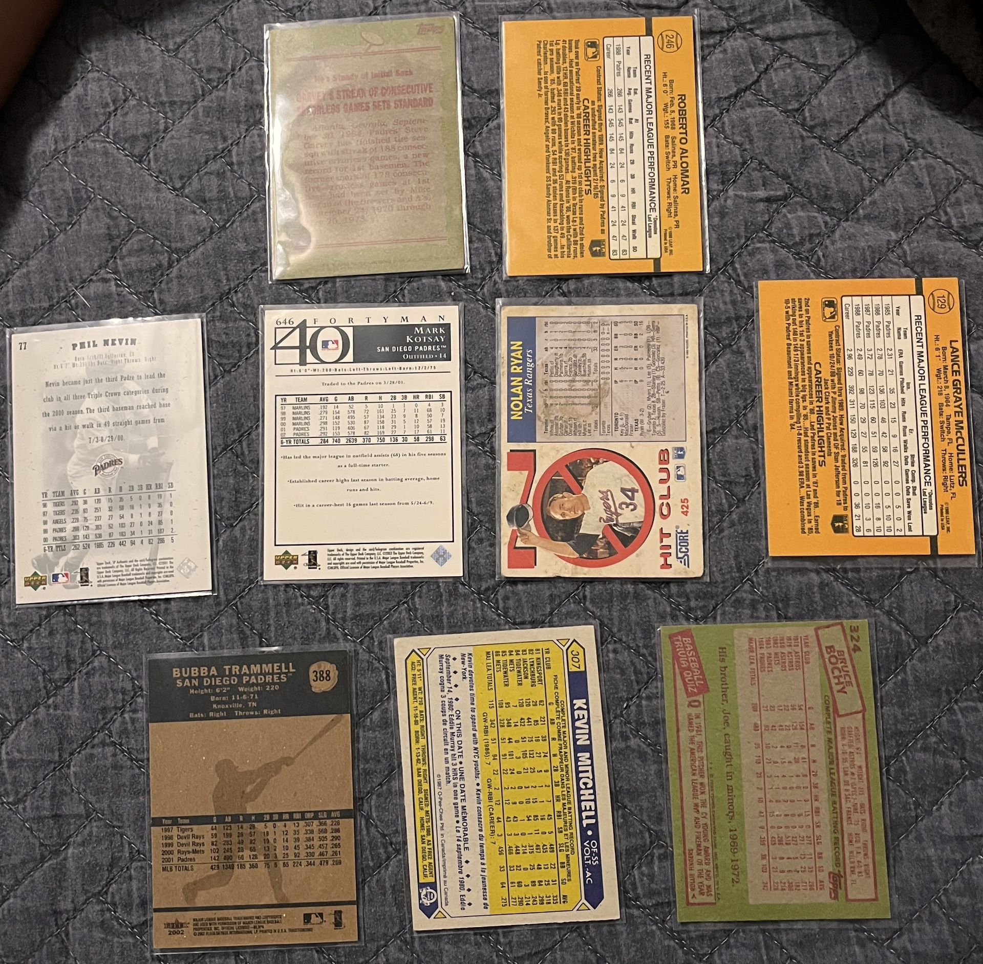 Old Padre Cards