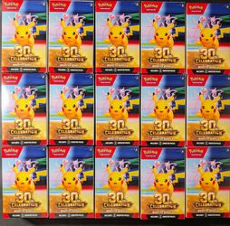 Pokemon 30th Celebration Booster Bundle