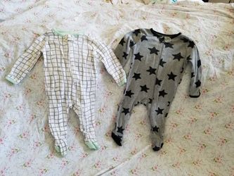 Cloud sleeping onesies 3 to 6 months