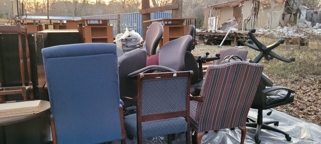 Office Chairs,large Filling Cabients,desktops,office Desk And MORE!!! MUST GO ASAP! WE CAN Negotiate