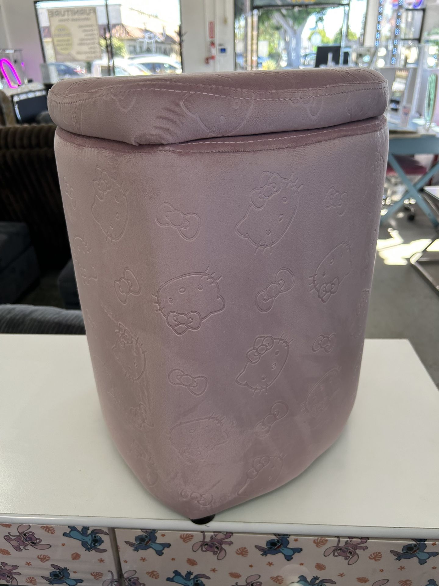 Hello Kitty Ottoman With Storage