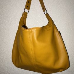 Mustard Yellow Hobo Bag
