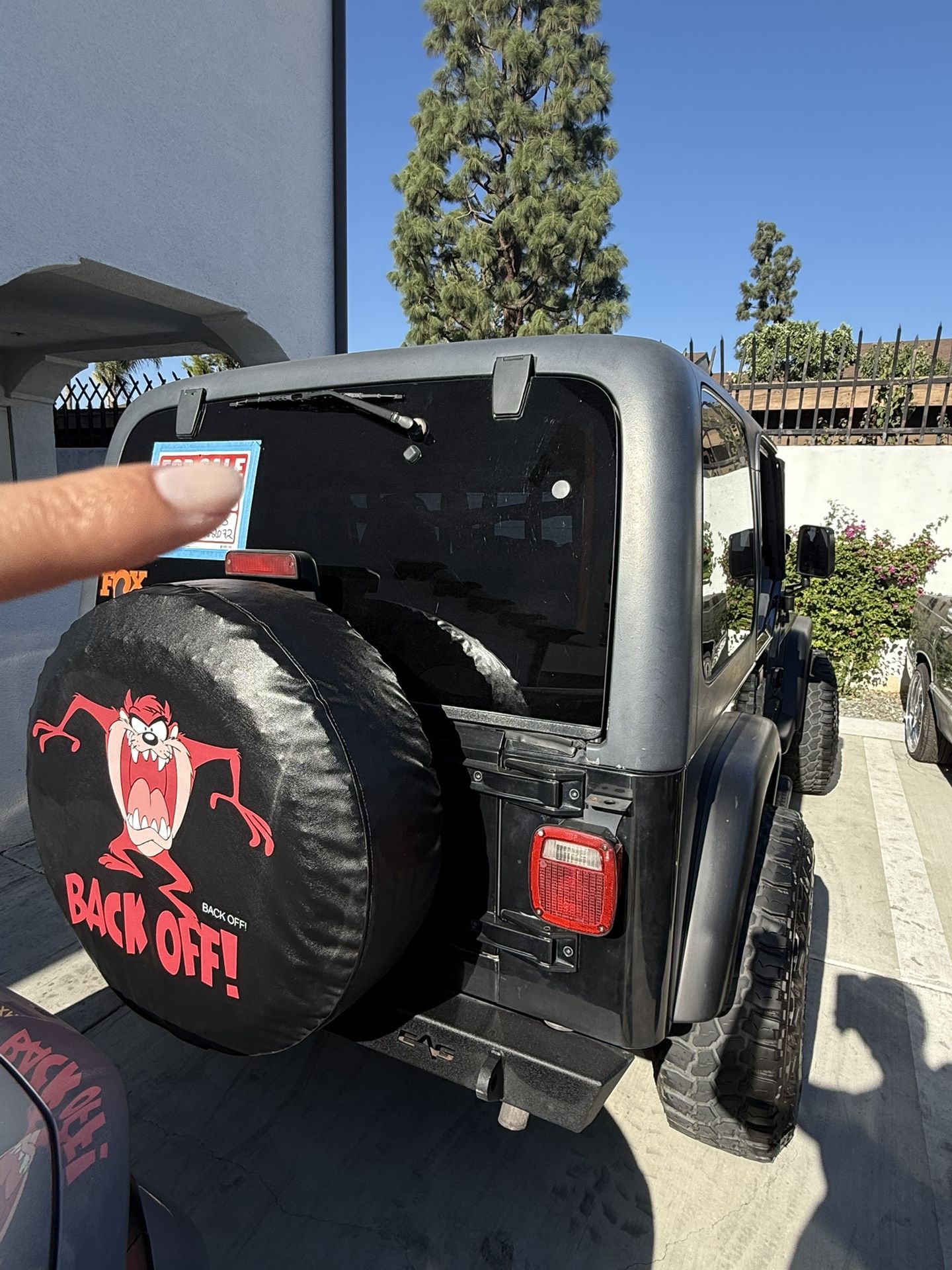 Jeep Wrangler 2 Doors Black Color