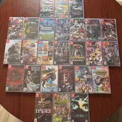 New/Sealed Nintendo Switch games (prices vary)
