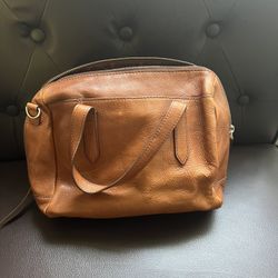 Fossil Brown Sydney Satchel