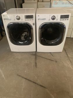 Washer and dryer gas LG good condition 90 days warranty Lavadora y secadora gas LG buenas Condiciones 90 dias de Garantia