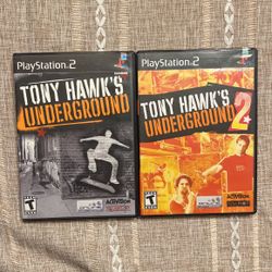 Tony Hawks Underground 1 & 2 Ps2