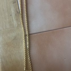 22 Karat Gold Rope Chain