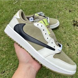 Travis Scott Golf Jordan 1 Low