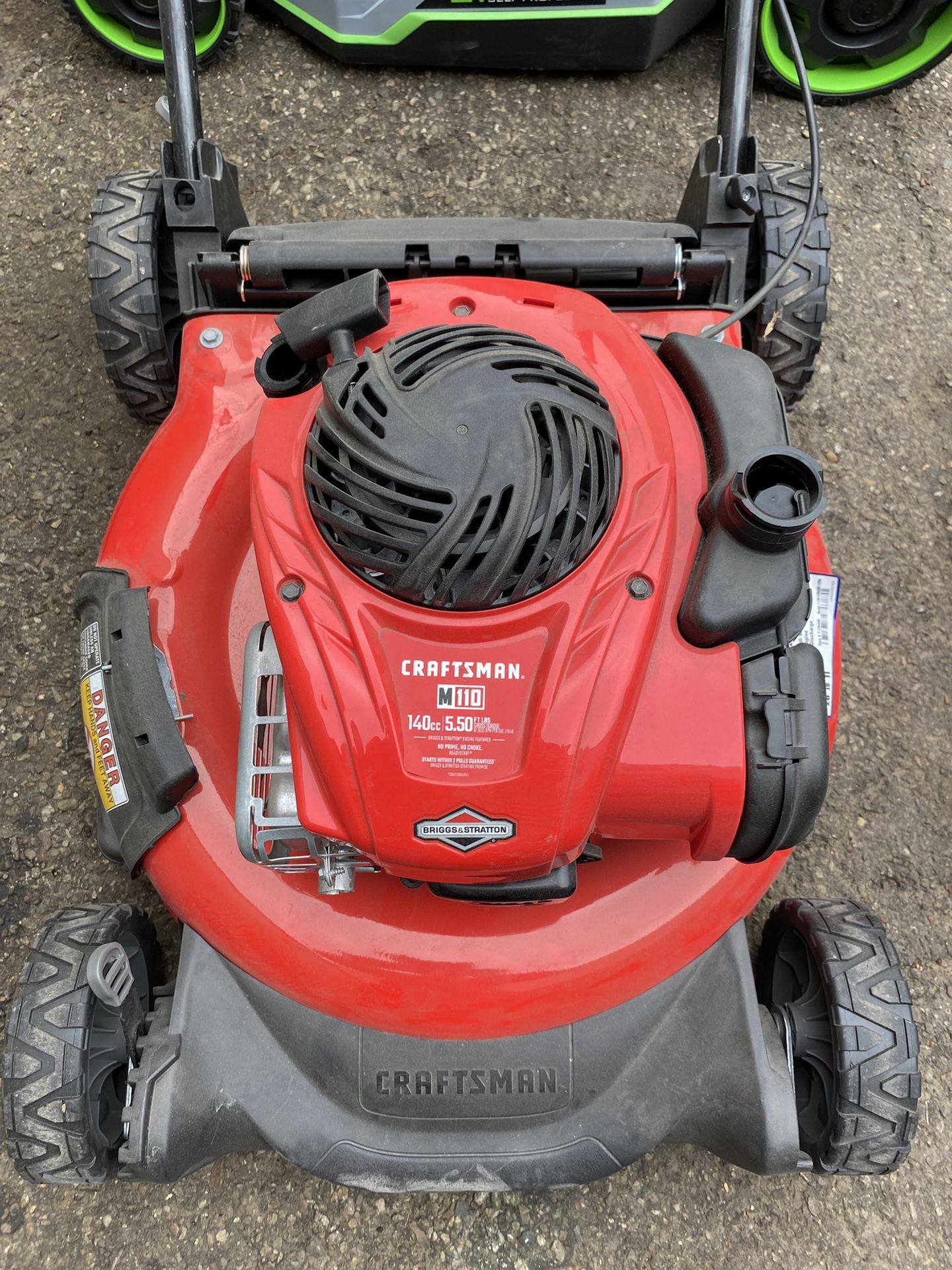 New Never Used Craftsman M110 Lawn Mower Push Mower 