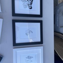 Art work with frames
