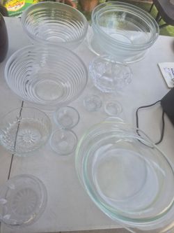Glass bowls