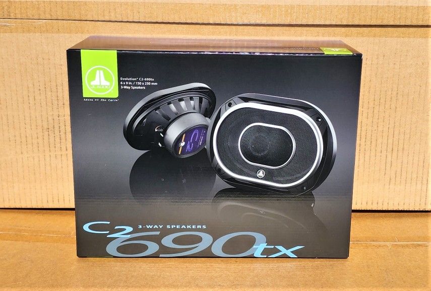 JL Audio C2 Car Speakers Set 6x9 Inch 3-Way Coaxial Speaker System 225 Watts C2-690-TX 🚨 Payment Options Available 🚨 No Credit Needed 🚨