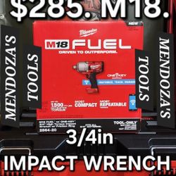 Milwaukee High Torque Impact Wrench 3/4in Fuel M18 