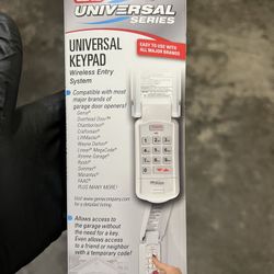 Genie GUK-R Wireless Universal Garage Door Opener Keypad Universal Compatability