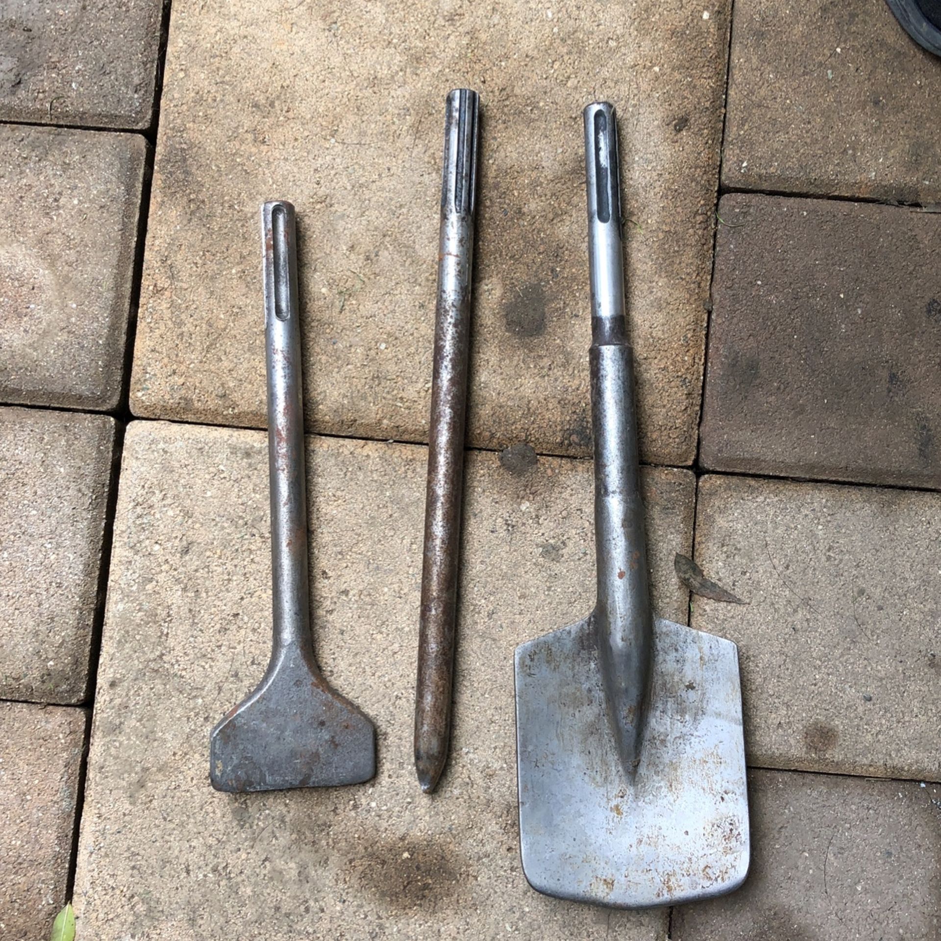 Jack Hammer 3 Chisel Bits