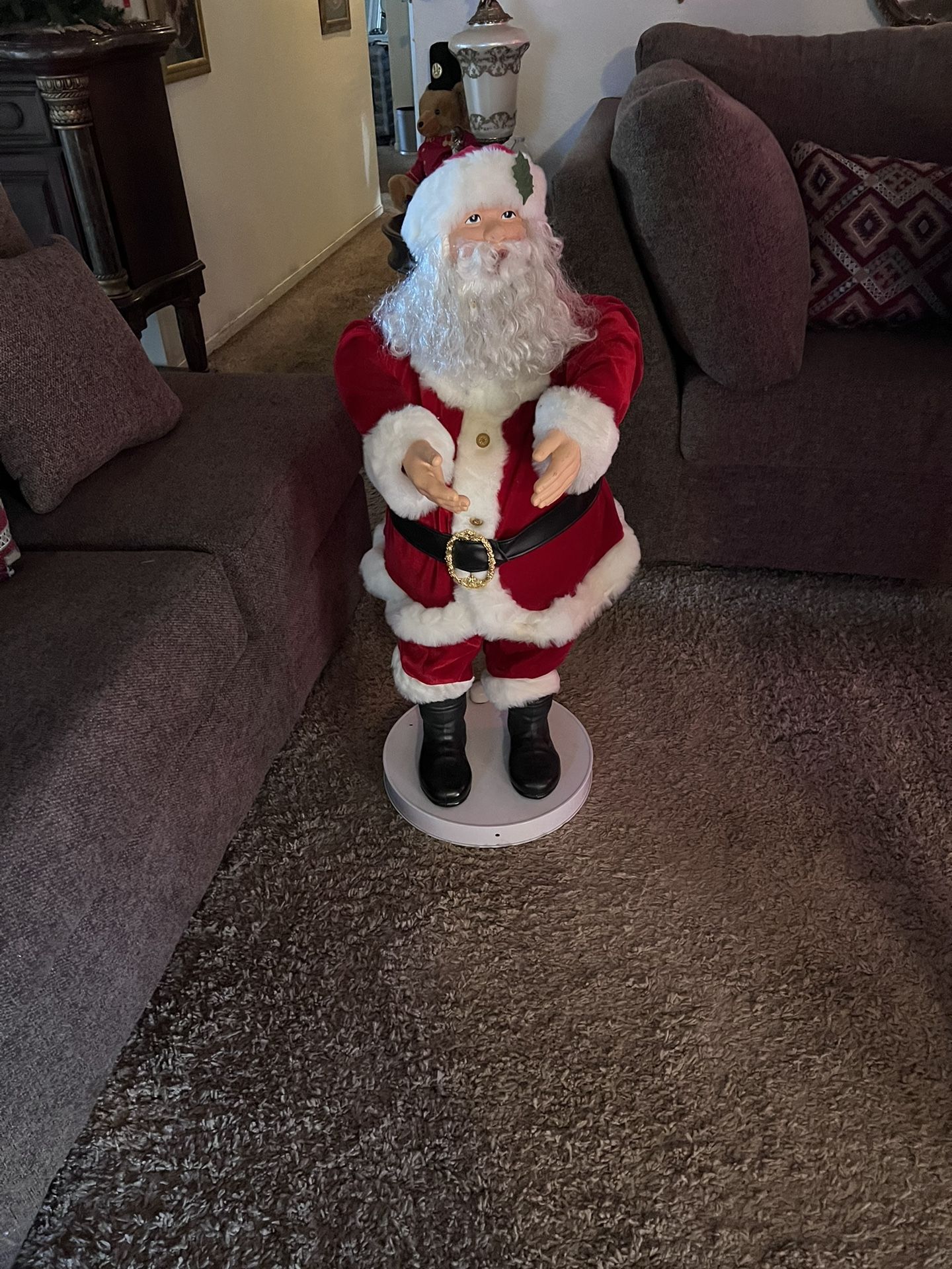 Santa Claus sólo para decorar no tengo su cargador