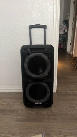 Dolphin Portable Party Speaker with Trolley Handle