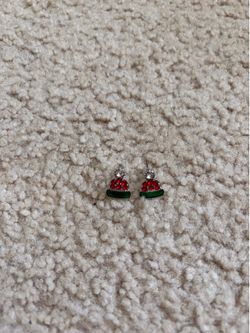 I accept offers winter hat earrings