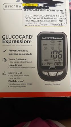 Arkray Glucocard Expression Blood Glucose Meter Kit