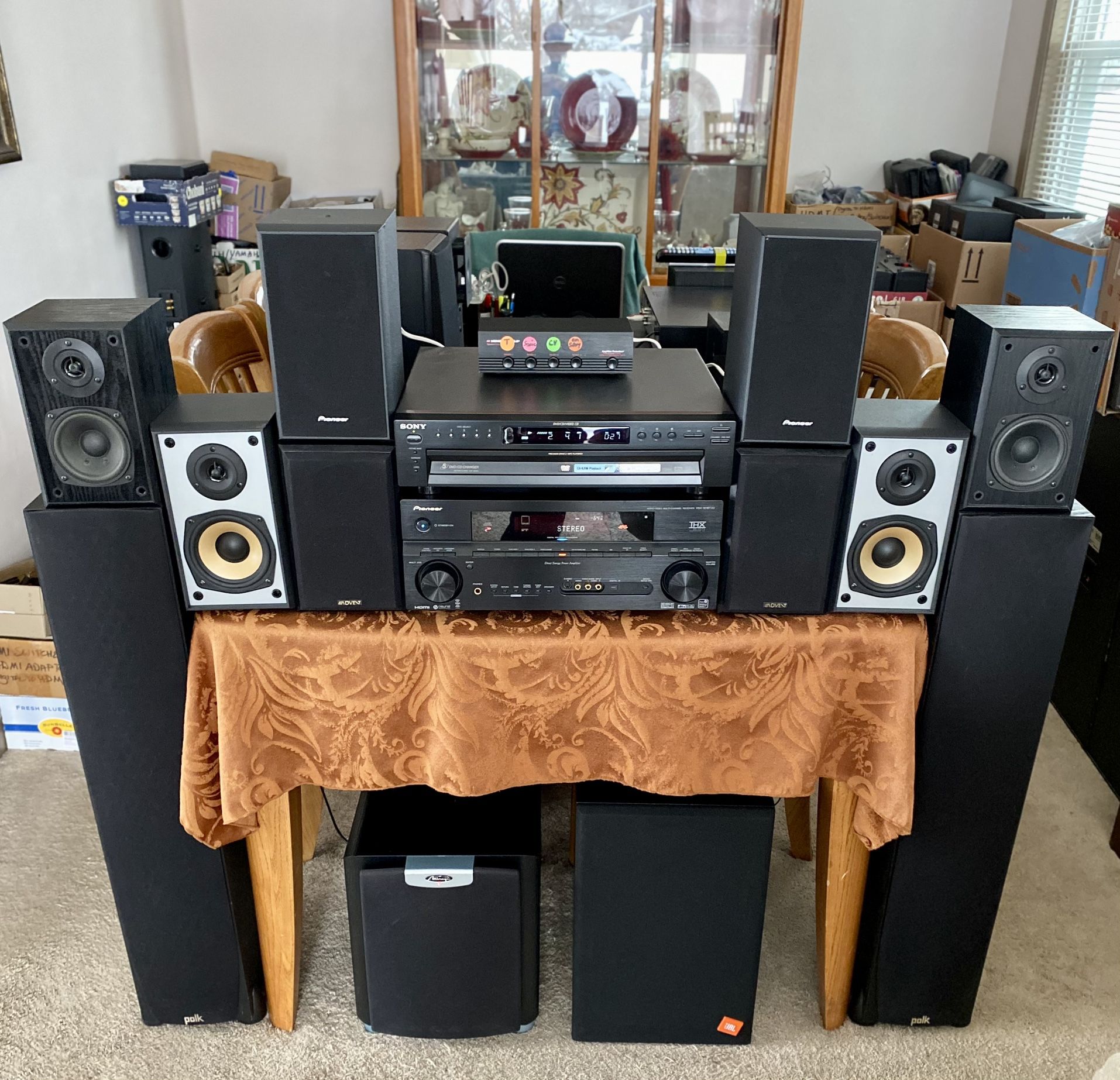 DENON-YAMAHA-ONKYO-SONY-SHERWOOD STEREO/5.1 & 7.1  RECEIVERS… $40 to $ 80 Each…