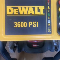 Pressure Washer Dewalt 3600