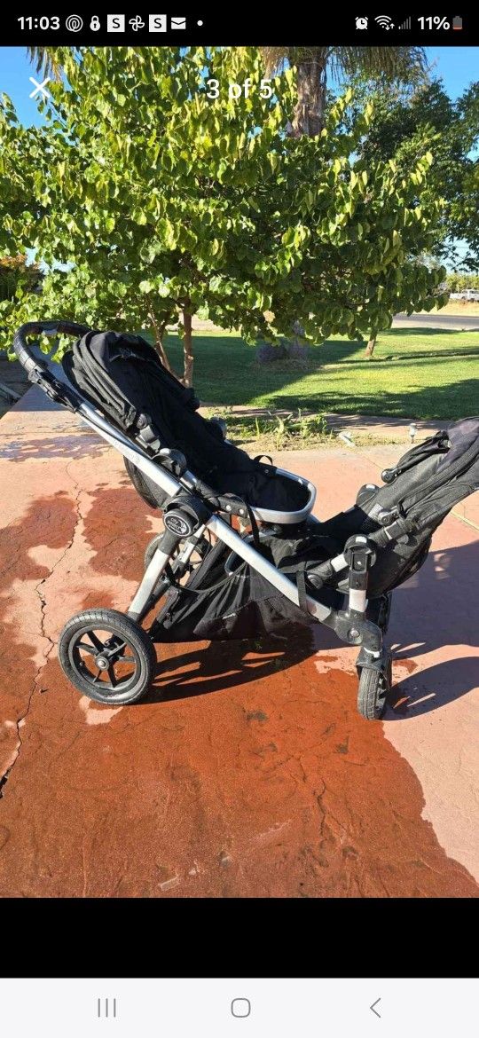 City Select Double Stroller 