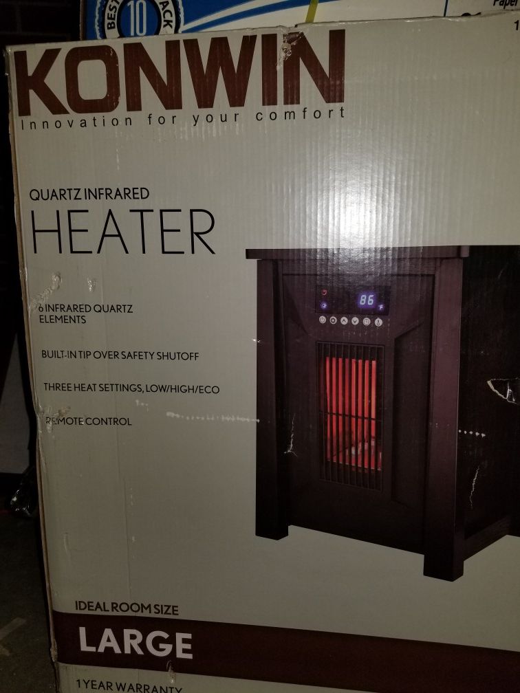NEW Konwin Infrared Heater GD8215BW-6 for Sale in Macon, GA - OfferUp