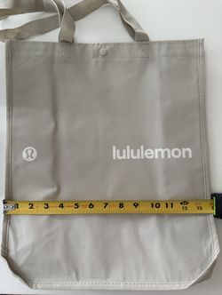 Large Lululemon Shopping Bag