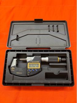 Mitutoyo 0-1” QuantuMike 293-185 micrometer machinist tool cnc haas