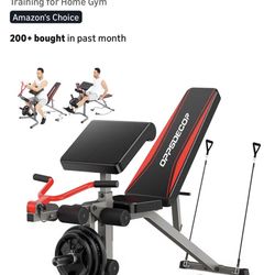 Weight Bench With Leg Extension